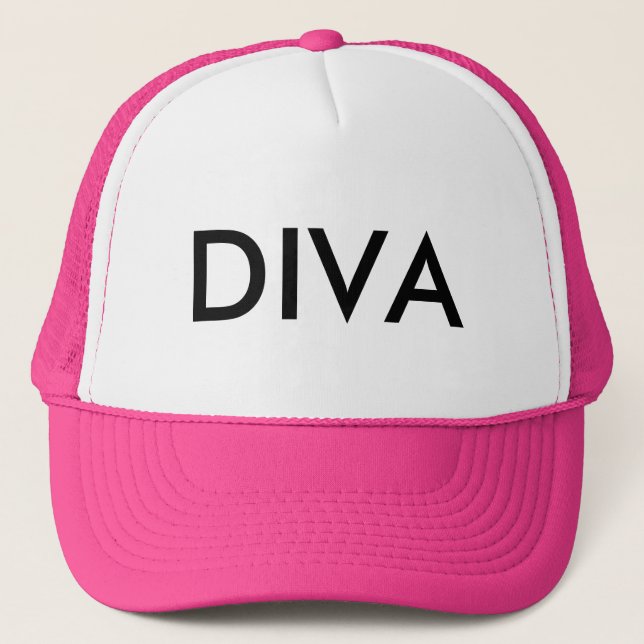 Boné Diva! chapéu, para a venda! (Frente)