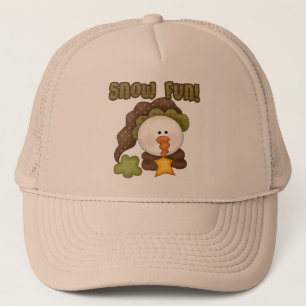 Boné Diversão de Neve Um Camiseta e presentes