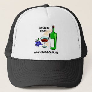 Boné Dizer engraçado do humor do vinho
