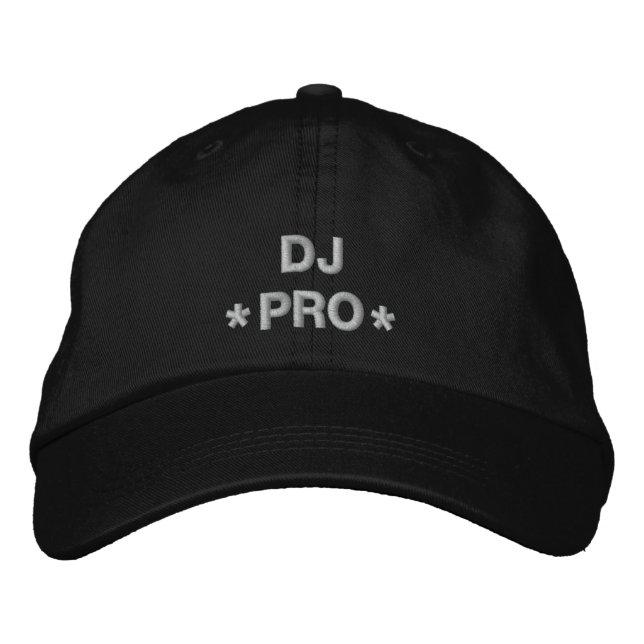 Boné DJ Pro (Frente)