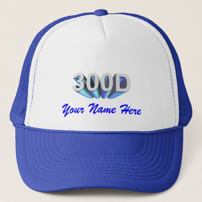 Boné do Benz 300D de Mercedes (Frente)