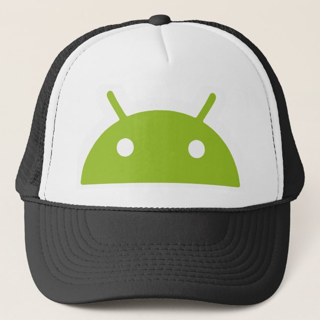 Boné do camionista do Android de Google (Frente)