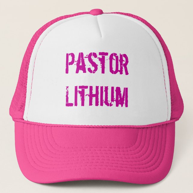 Boné do camionista do lítio do pastor (Frente)