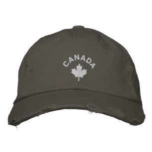 Boné do Canadá - White Maple Leaf Hat