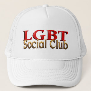 Boné do clube social de LGBT