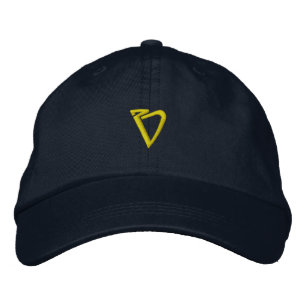 Boné do desenhista da INICIAL "V"