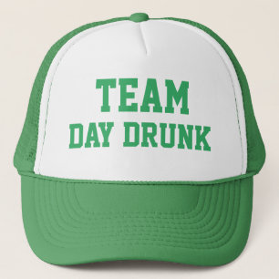 BONÉ DO DIA DE ST PATRICK BÊBEDO DO DIA DA EQUIP