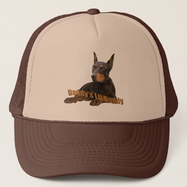 Boné Doberman Pai Buddy (Frente)