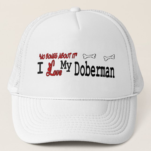 Boné Doberman Pinscher (I Love) (Frente)