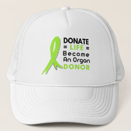 Boné Doe Vida Doação de Órgãos Salva Vidas, Transplante