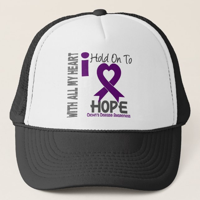 Boné Doença que de Crohns eu me aferro para esperar (Frente)