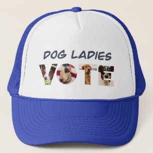 Boné Dog Ladies Vote Hat