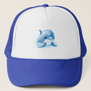 Boné Dolphin Azul Adorável