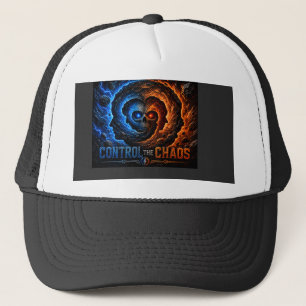 Boné Domine o Caos Controle a Espiral Camiseta – 3D