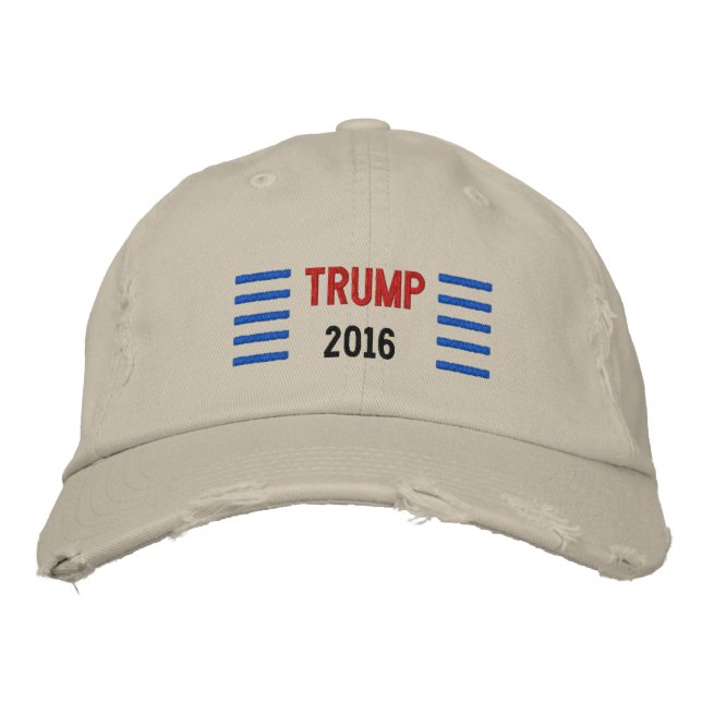 Boné Donald Trump 2016 Embroidered (Frente)