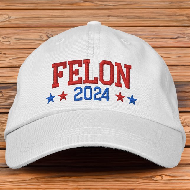 Boné Donald Trump 2024 Condenado Felon (Trump Convicted felon 2024 funny hat)