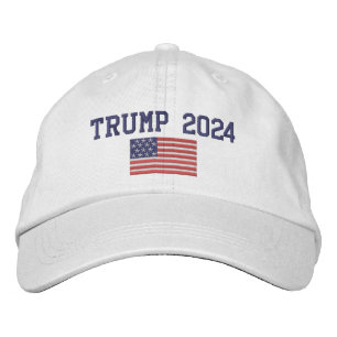 Boné Donald Trump 2024 - Presidente da América Flag