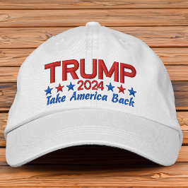 Boné Donald Trump 2024 Retire a Estrela Patriótica da A