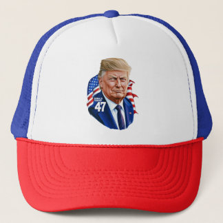 Boné Donald Trump 2024 Vencedor Presidencial 47