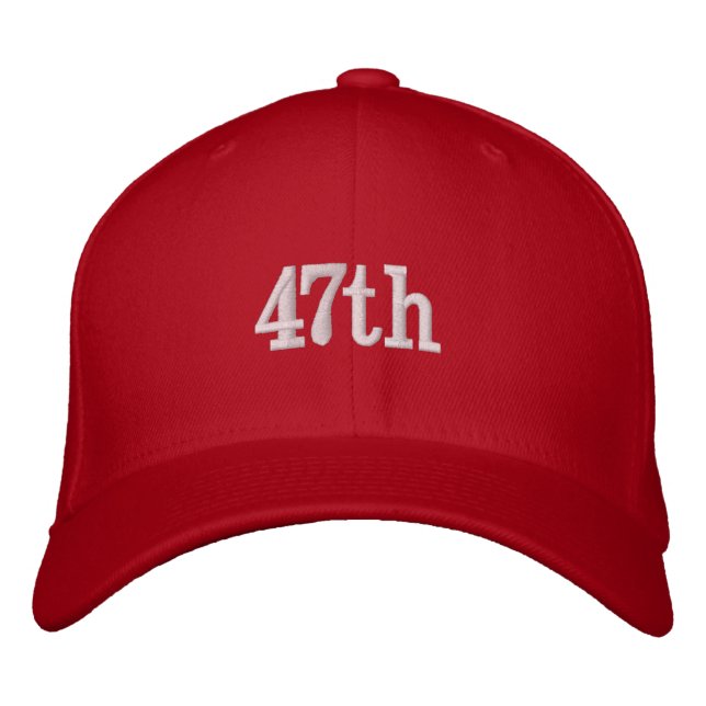 Boné Donald Trump 47th Hat (Frente)