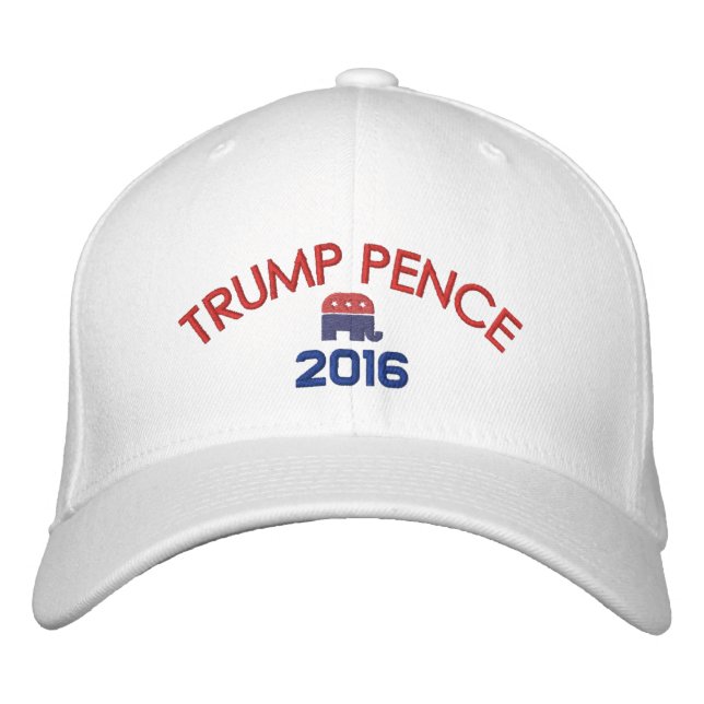 Boné Donald Trump Mike Pence - com elefante republicano (Frente)