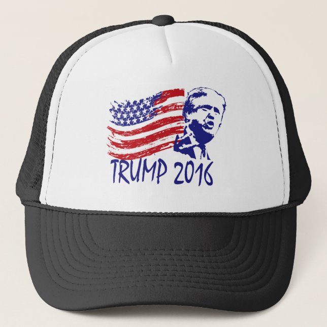 Boné Donald Trump para o presidente 2016 - republicano (Frente)