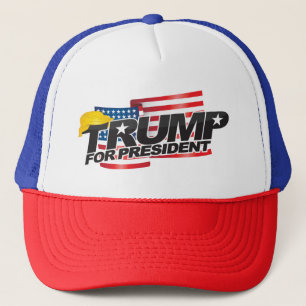 Boné Donald Trump para o presidente (com cabelo) chapé