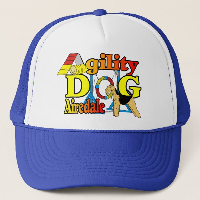 Boné Dons de Airedale_Agilidade (Frente)