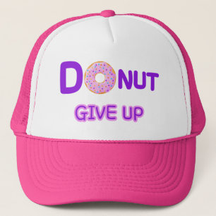 Boné Donut Give up hat