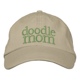 Boné "Doodle MÃE"  Gorro de Beisebol Bordado Amante de 
