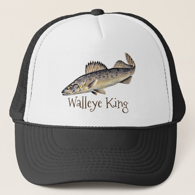 Boné Dos "rei Walleye " (Frente)