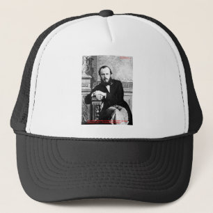 Boné Dostoevsky "Deus Pretende" Com Dons De Citação De