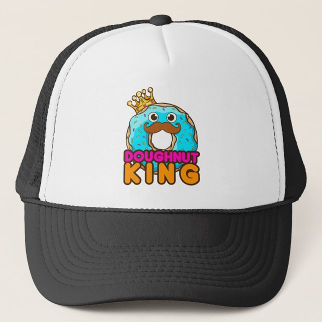 Boné Doughnut King Rosquinha Lover Men (Frente)