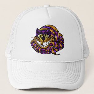 Boné dourado do gato de Cheshire