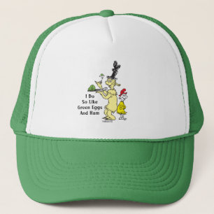 Boné Dr. Seuss   Ovos Verdes e Presunto   Amigo & Sam-I