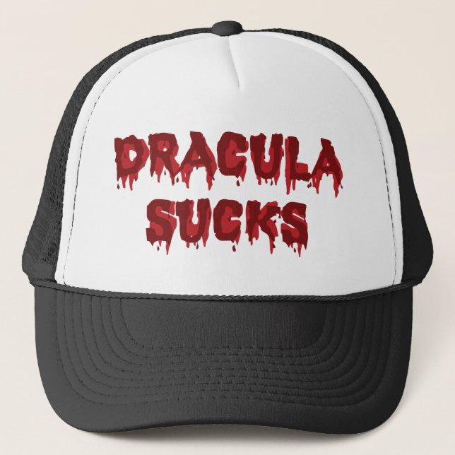 Boné Drácula Suga - Vampiro Divertido de Halloween (Frente)