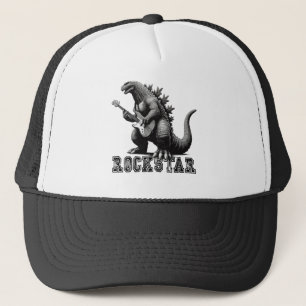 Boné Dragão de dinossauro Rockstar