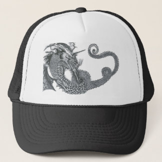 Boné Dragão de ondulação