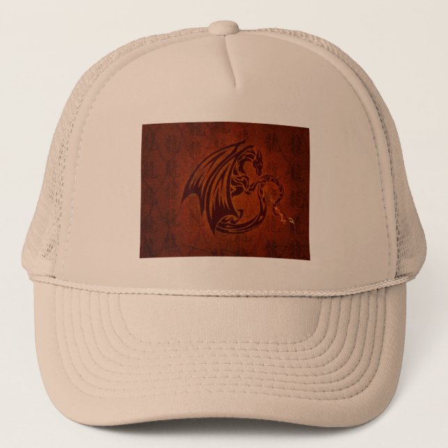 Boné Dragão Trucker Hat (Frente)