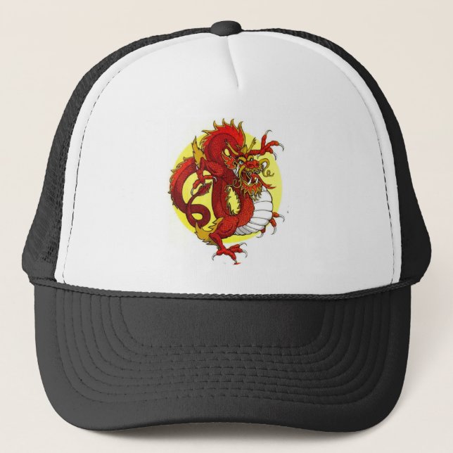 BONÉ DRAGÃO VERMELHO (Frente)