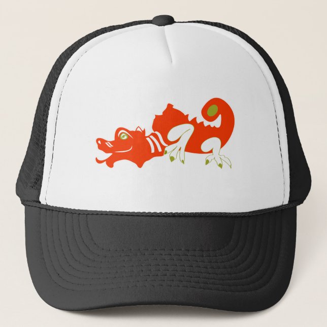 Boné Dragão vermelho (Frente)