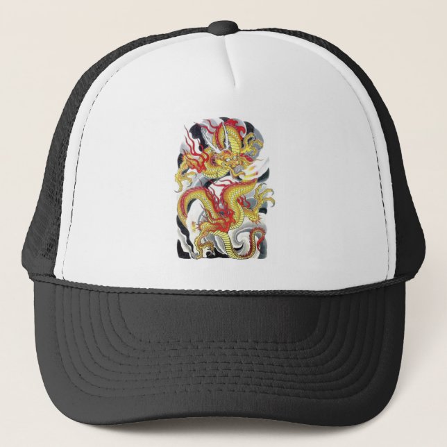 Boné Dragon Tattoo Design (Frente)