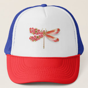 Boné Dragonfly com joalheria sakura