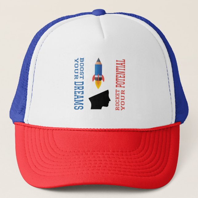 Boné Dream Booster e Potencial Rocket (Frente)