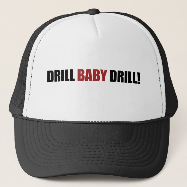 Boné Drill Baby Drill (Frente)