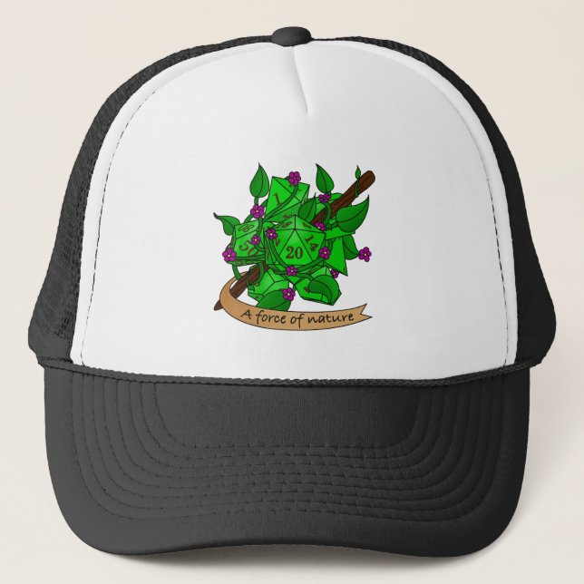 Boné Druid Dice Design (Frente)