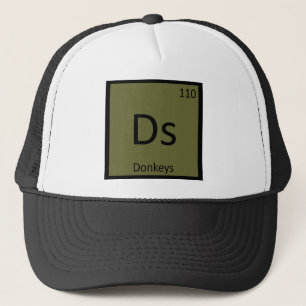 Boné Ds - Elemento de Mesa Periódico de Química de Do