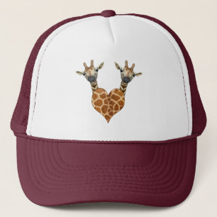 Boné Duas girafas adoráveis