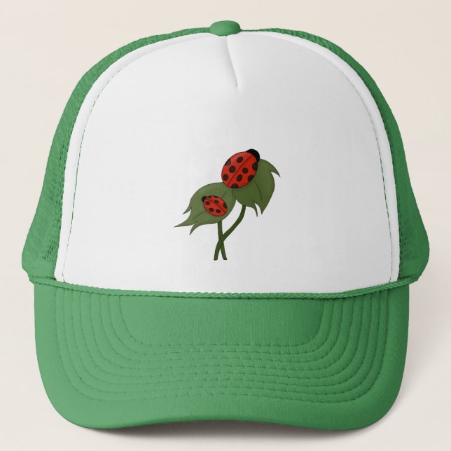 Boné Duas joias bonitinhas numa planta (Frente)