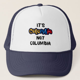 Boné É Colômbia, não é uma citação engraçada de Columbi